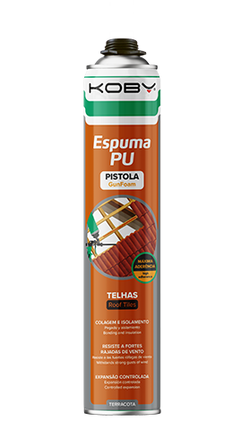Espuma PU Adhesiva para Teja Pistola