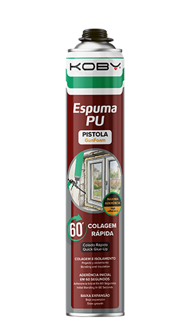 Espuma Adhesiva Pu De Curado Rápido